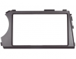 Монтажная рамка автомагнитолы CARAV-11042 1-DIN SSANG YONG Actyon 2006, Kyron 2005 с карманом